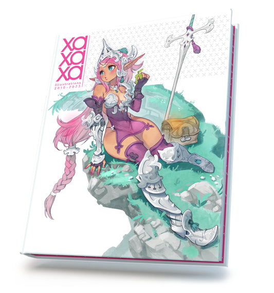 Artbook "xaxaxa Illustrations" + Dedicace